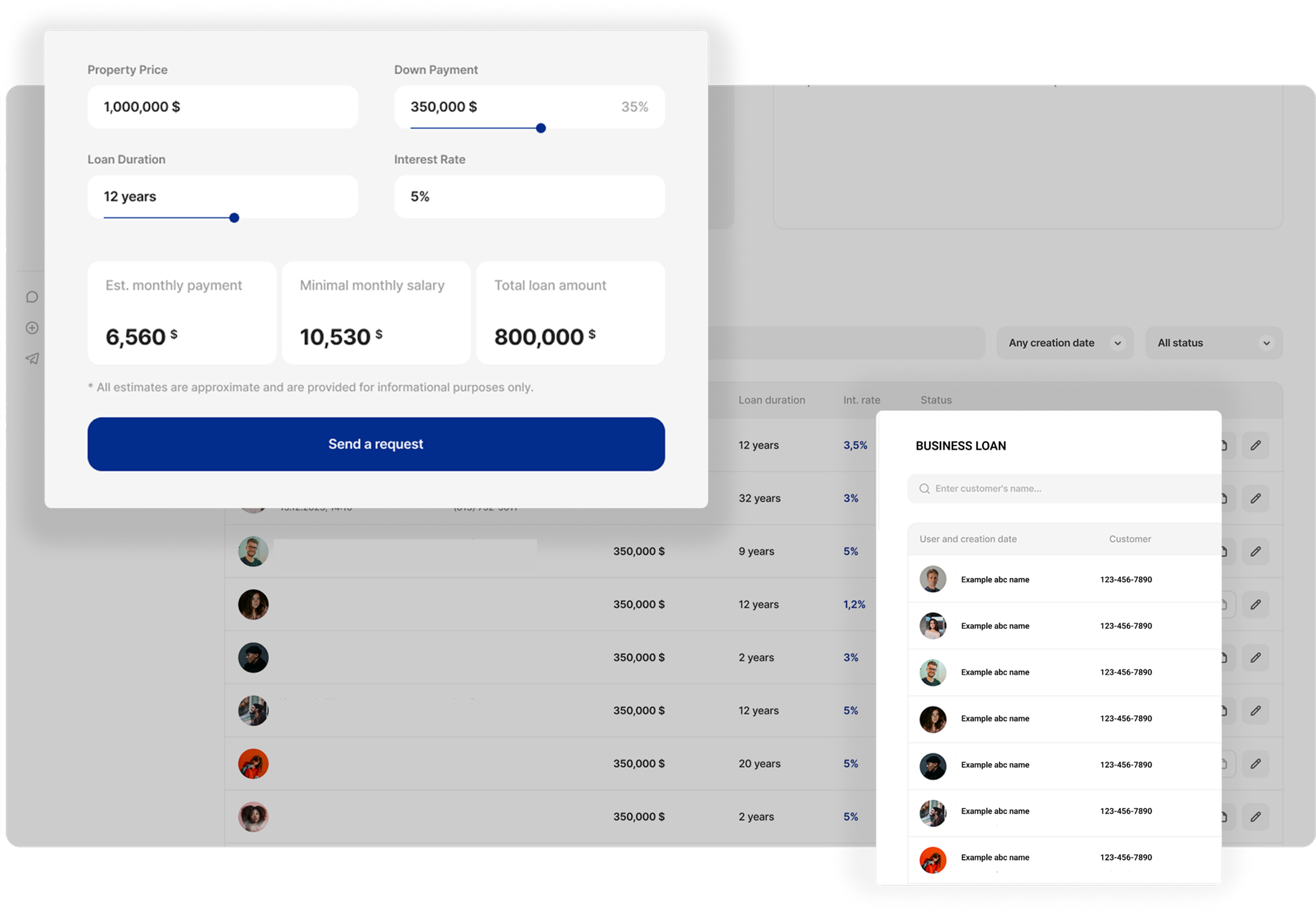 FinexusAI SBA loan origination and compliance tracking